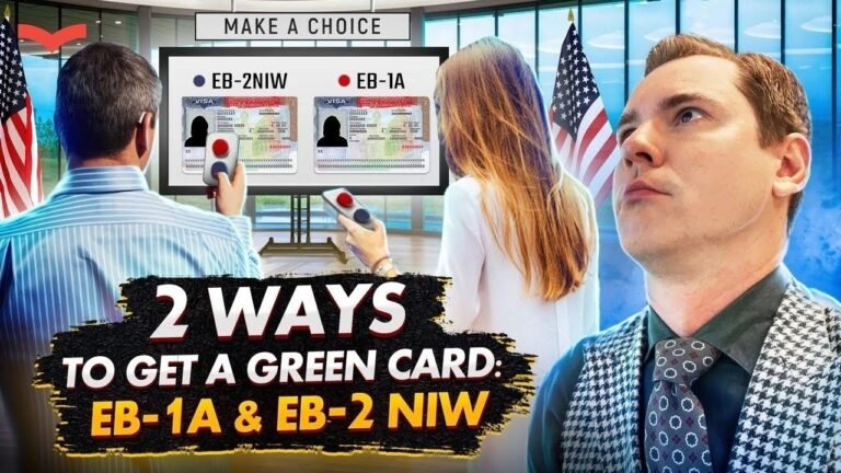 THE US EB1A VISA VS EB2 NIW VISA | NIW GREEN CARD & THE US TALENT VISA | US IMMIGRATION FOR TALENTS