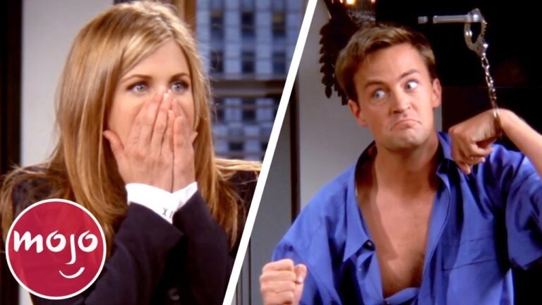 Top 10 Unscripted Friends Moments That Were Kept in the Show