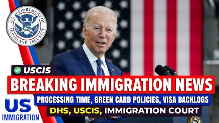 US Immigration News : Processing Time, Green Card Policies, Visa Backlogs – DHS, USCIS, Immi Court