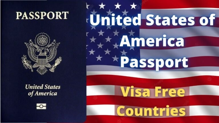 USA Passport Visa Free Countries