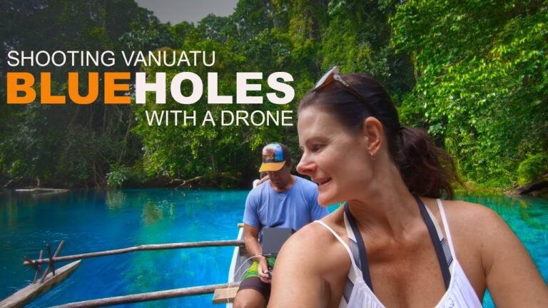 Vanuatu Islands Blue holes | Where did our drone go?