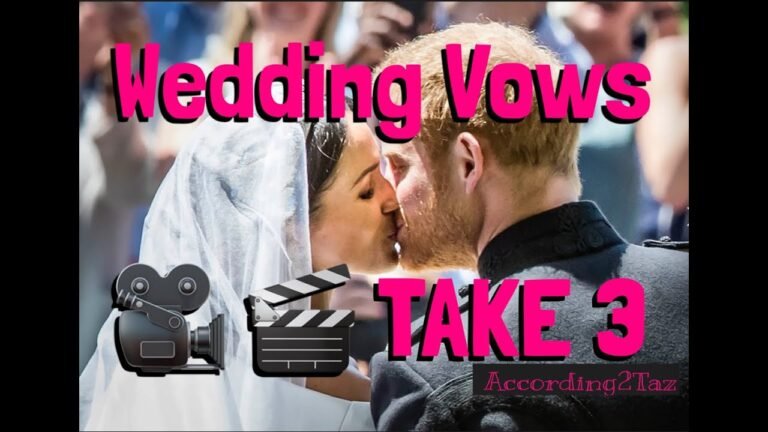 WEDDING VOWS TAKE 3 🎥