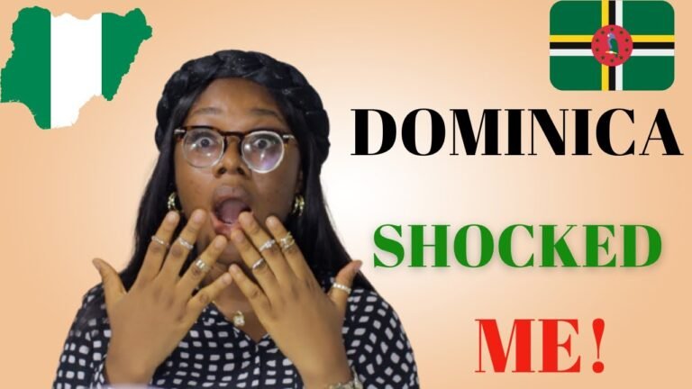 5+ things that SHOCKED 😳me in dominica 🇩🇲 as a nigerian🇳🇬 | is life different in the caribbean?