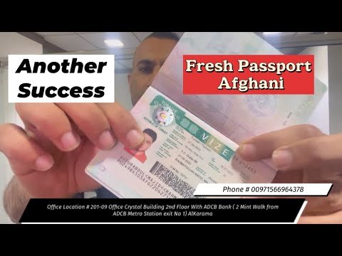 Another success|| Turkey Visa on Fresh Passport | Afghani passport