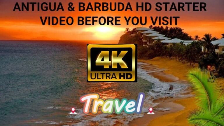 Antigua and Barbuda travel video 4k HD HQ Caribbean best video Antigua trip solo Antigua nature UHD