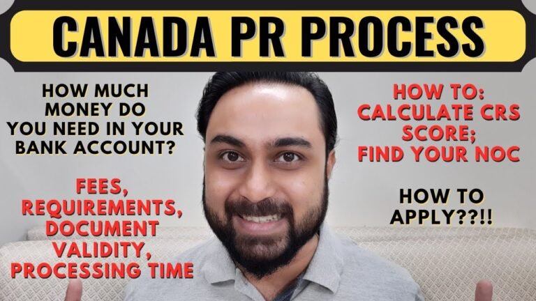 Canada PR Process | Canada Express Entry Step By Step Process | Canada PR Requirements