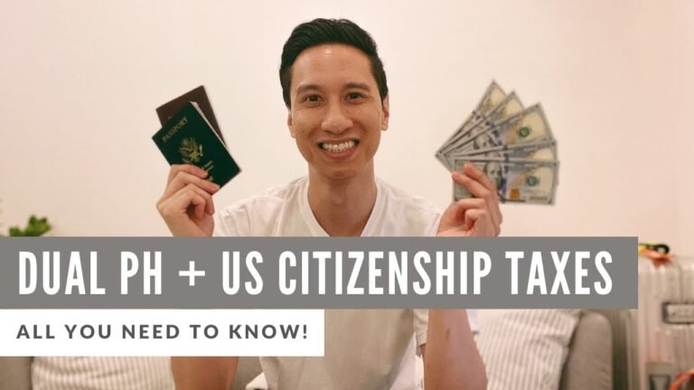 Dealing with Taxes: Dual Philippine & American Citizenship. Tax Returns, Tax Refunds, and more!