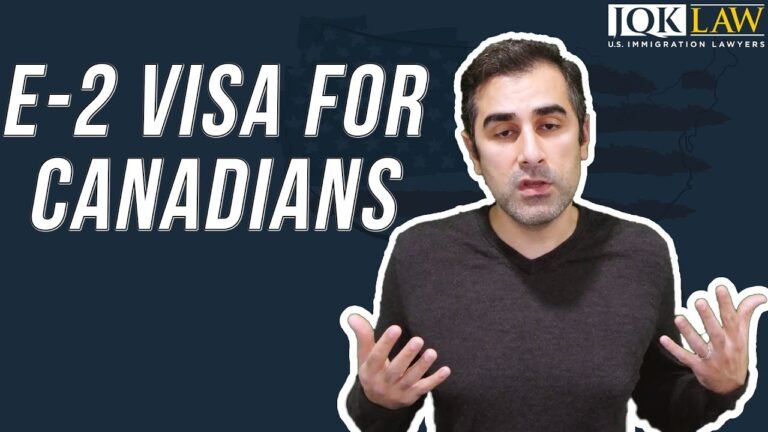 E-2 Visa for Canadians