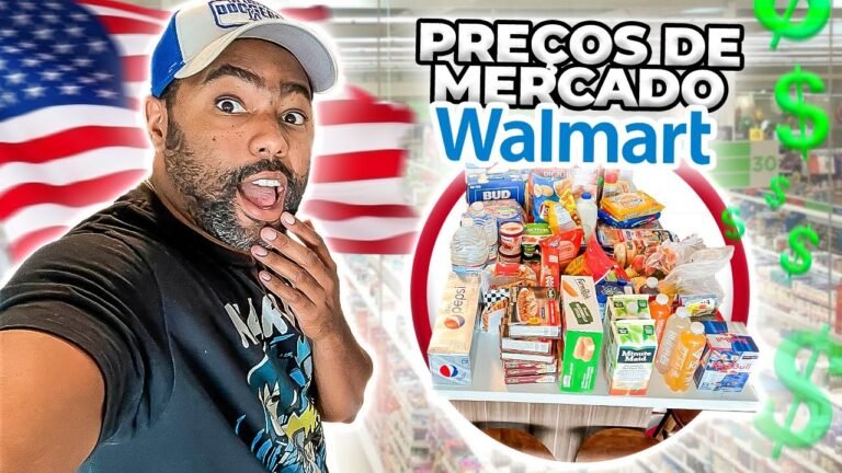 É SURREAL MINHA COMPRA DO MÊS NO WALMART NOS ESTADOS UNIDOS