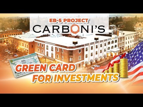 EB5 VISA PROJECT – Green Card for Investment – Carboni's restaurant in Hotel Winters, California