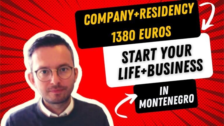 Establish Your Company in Montenegro in Less Than a Month