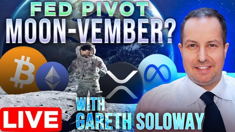 Fed Pivot Moon-vember ? | XRP, Bitcoin, & Meta w/ Gareth Soloway