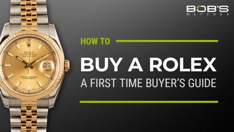 How To Buy a Rolex: A First Time Buyer's Guide – What You Need To Know | Bob's Watches