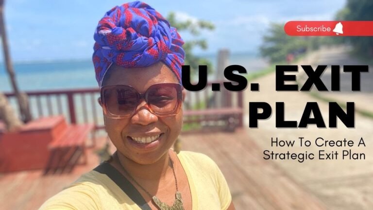 How To Create A Strategic U.S. Exit Plan