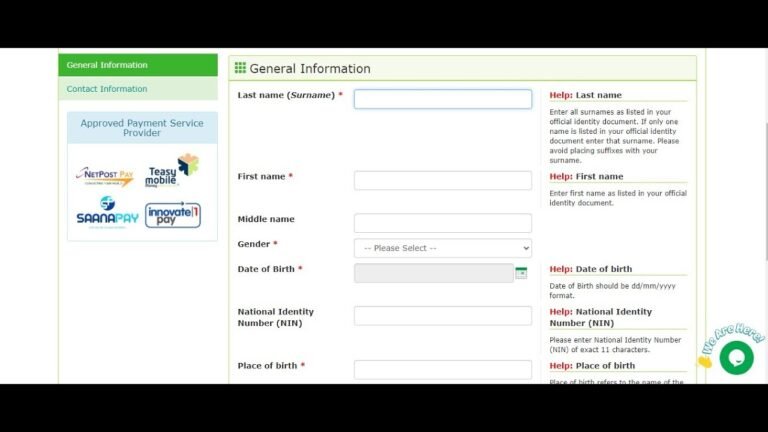 How to apply for Nigerian passport online | Step by step