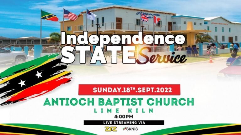 Independence State Service | Independence 39 | St. Kitts & Nevis – September 18, 2022