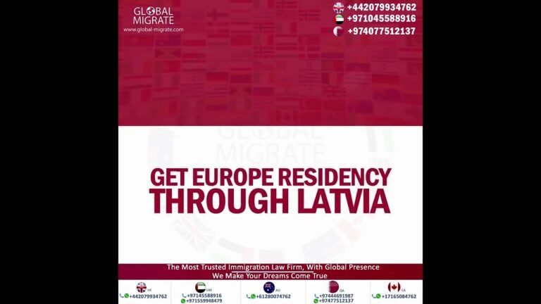 Latvia🇱🇻 Business Visa, EU Blue Card, EU Residency, Schengen Visa Free Travel, Live and Work in EU🇪🇺