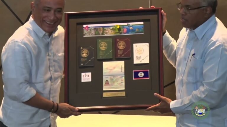 Launch of Belize's New e-Passport