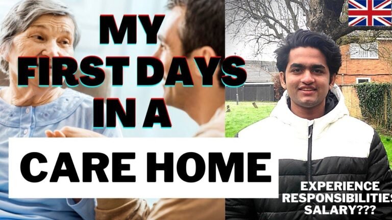 My First days in a CARE HOME | Experience | Salary | Responsibilities