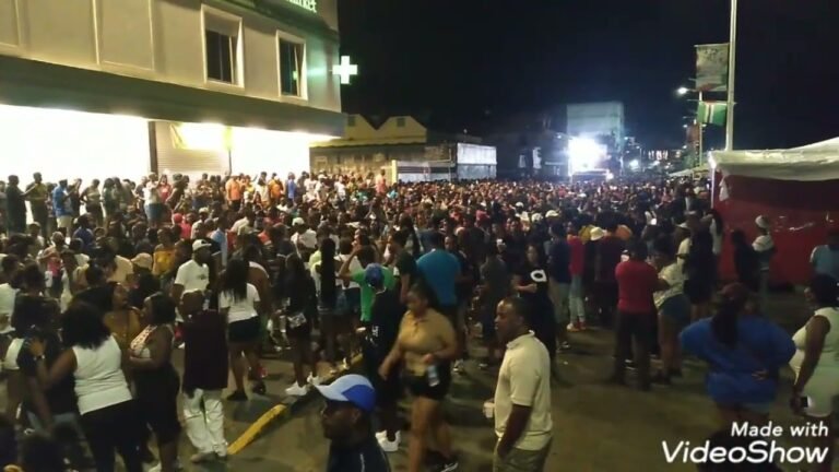 NOVEMBER 4TH STREET JUMP UP: ROSEAU DOMINICA – SIRI OUTSIDE