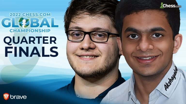 Nihal Sarin vs Sam Sevian In Chesscom Global Championship QF!