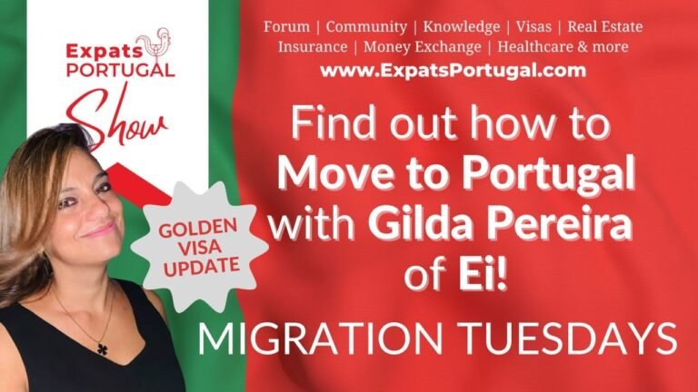 Portugal Golden Visa Update – Move to Portugal with Expats Portugal & Gilda Pereira – 8th Nov' 2022