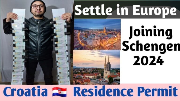 Settle in Europe- Croatia Residence Permit- Siddhant Panwar