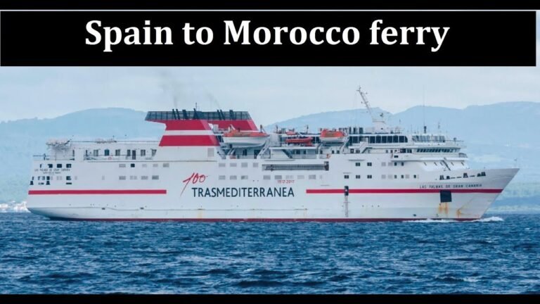 Spain to Morocco Ferry