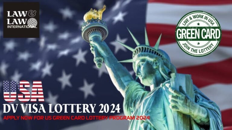 USA DV Lottery VISA 2024 – APPLY NOW to win US GREEN CARD for your Family – LegalWays.US