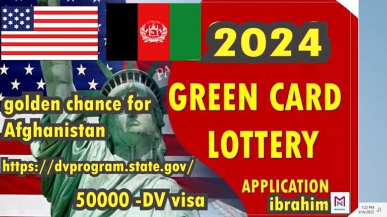 USA Green Card Lottery – DV visa Lottery 2024/2023 Registration, Requirements, Processing