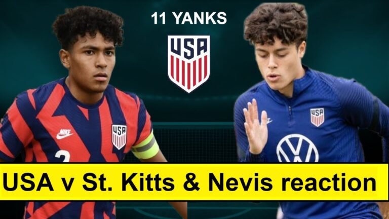 USA v St. Kitts & Nevis Post-game Reaction l U-20 Championship