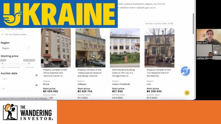 Wartime Real Estate Privatizations in Ukraine