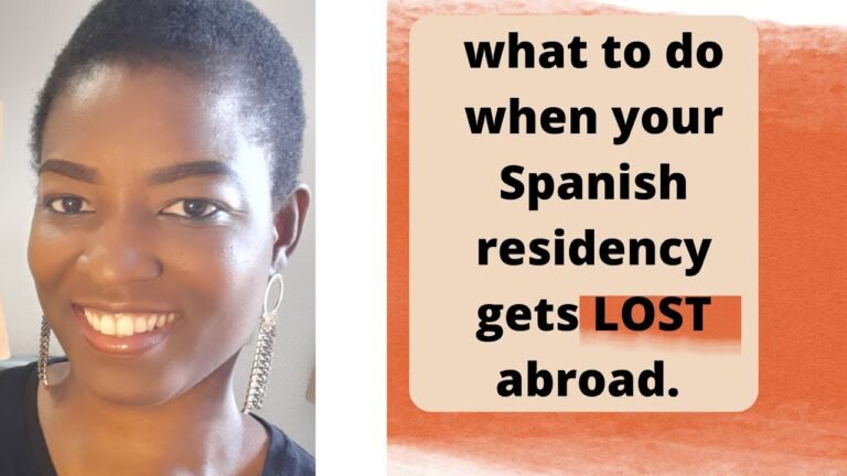 what to do when you LOSE YOUR SPANISH RESIDENCY/MONITIZATION AND UPDATE ON LEGALISATION .