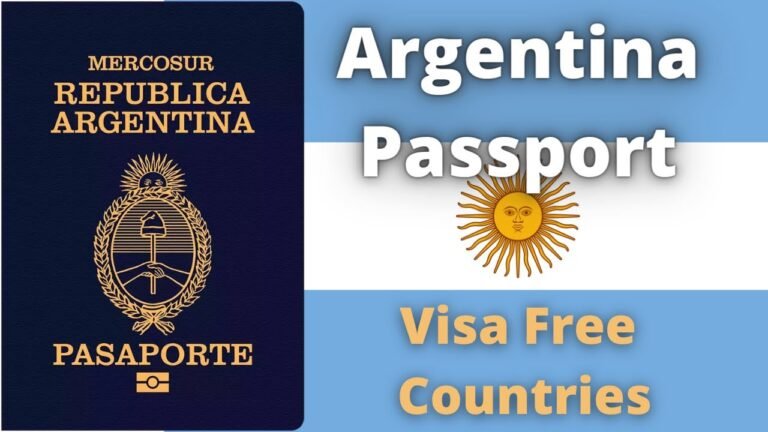 Argentina Passport Visa Free Countries