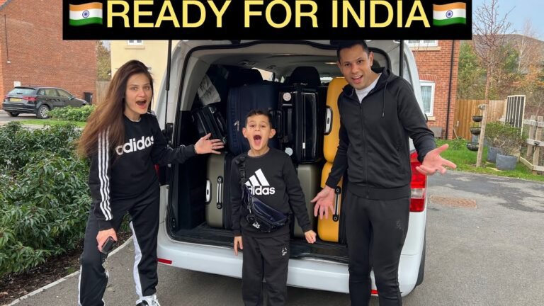 BAGS ARE PACKED | LEAVING FOR INDIA 🇮🇳 *Passport Update*