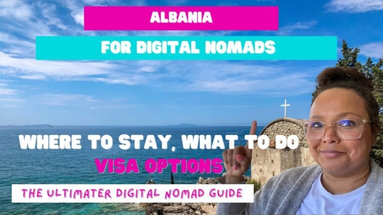 Digital Nomad Guide Albania – 1 Year VISA FREE or 1 Year Residency!