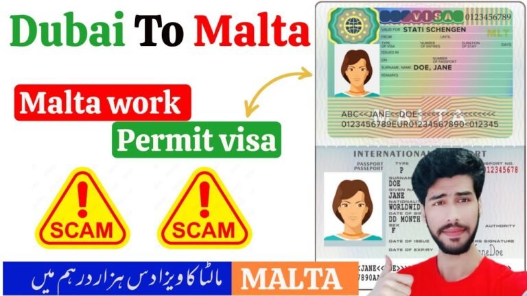 Dubai To Malta Visa Cost | Malta Fake work permit | Malta Visa Scam Exposed #uae #malta