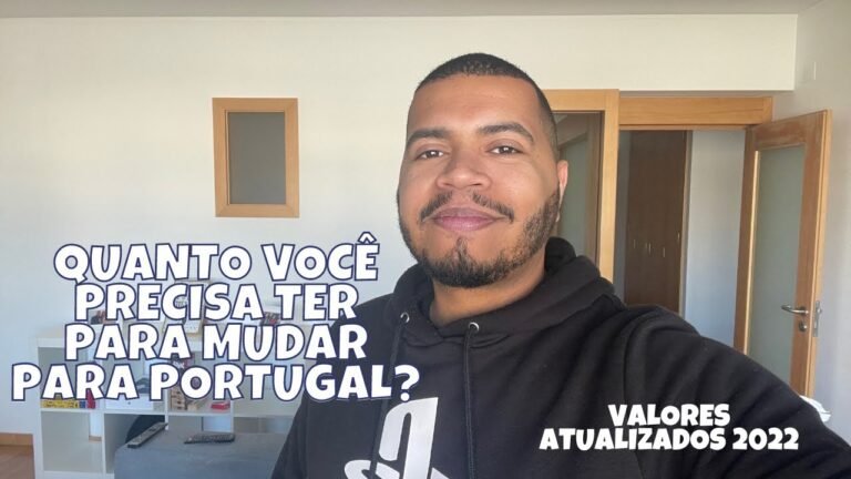 ESSE É O VALOR QUE VOCÊ PRECISA PARA SE MUDAR PARA PORTUGAL! | LEANDRO IN PORTO