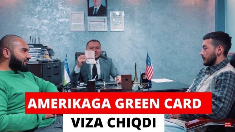 GREEN CARD VIZA CHIQDI! Amerikaga viza olgan mijozimizning "Grand" Viza Markazi haqida fikrlari