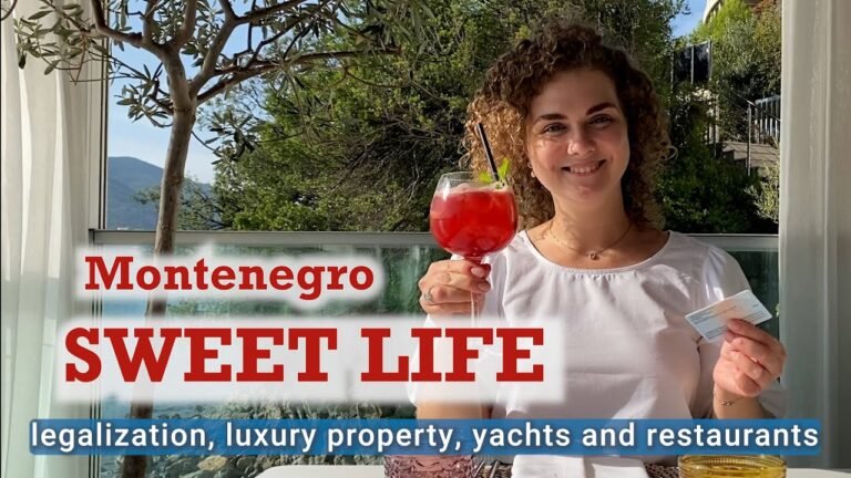 How To Be Legal In Montenegro? Residence Permit. Trip To Tivat. Luxury Lifestyle (with CC)