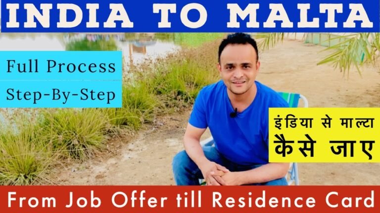 India to Malta Full Process | Dubai to Malta | Malta Work Permit Process | Malta Work Visa Process