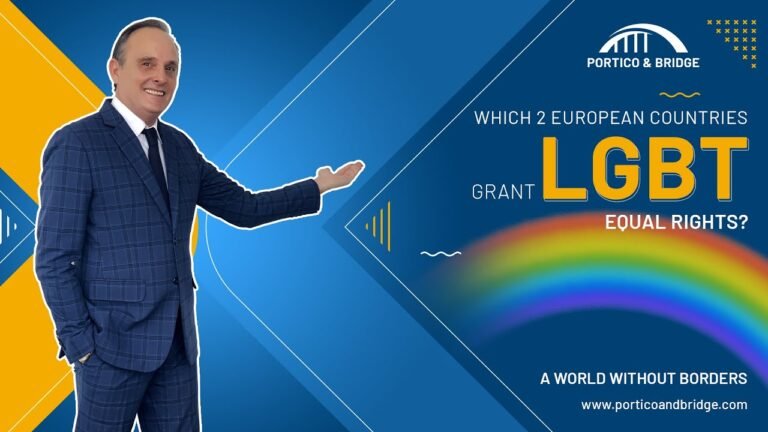 LGBTQ EQUALITY  Which 2 European countries grant LGBT equal rights?