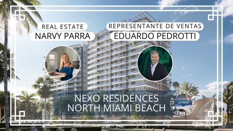 NEXO RESIDENCES – Proyecto para inversión inmobiliaria en Miami – Bienes Raíces