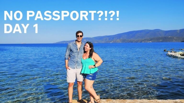 NO PASSPORT?! – Greece Vlog Day 1