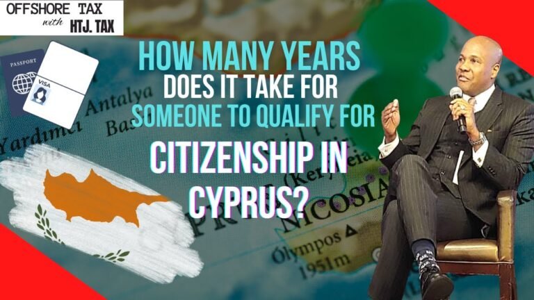 [ Offshore Tax ] How many years does it take for someone to qualify for citizenship in Cyprus?