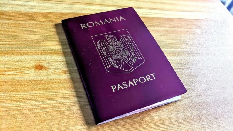 Romania Passport Unboxing