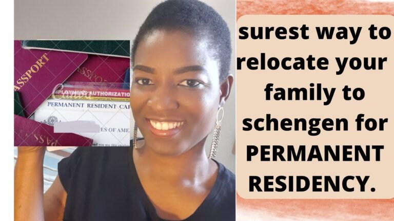 Surest way to relocate FAMILY to schengen for PERMANENT RESIDENCY.