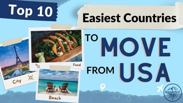 Top 10 – Easiest Countries Americans can Emigrate to