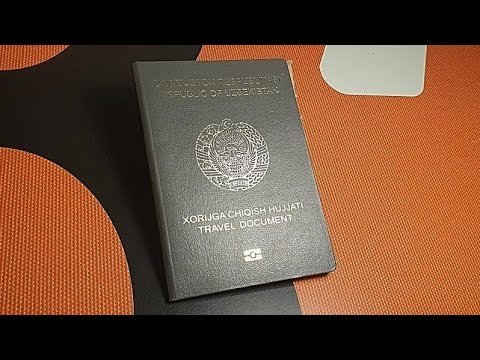 Uzbekistan Travel Document | What's Inside