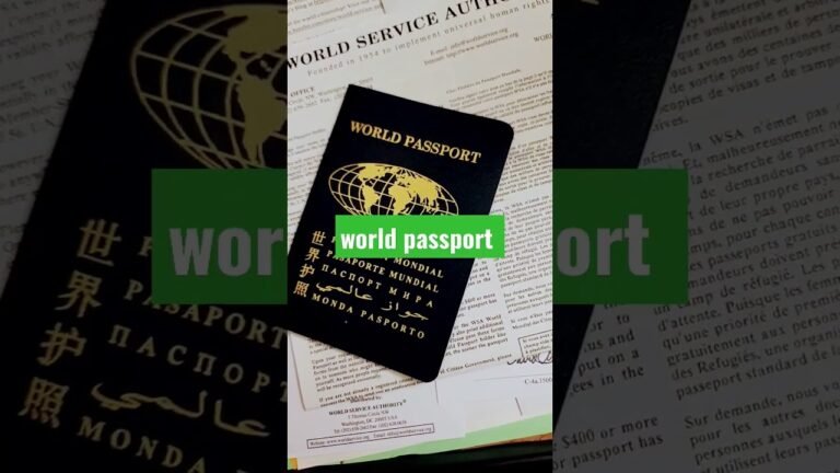 WORLD PASSPORT